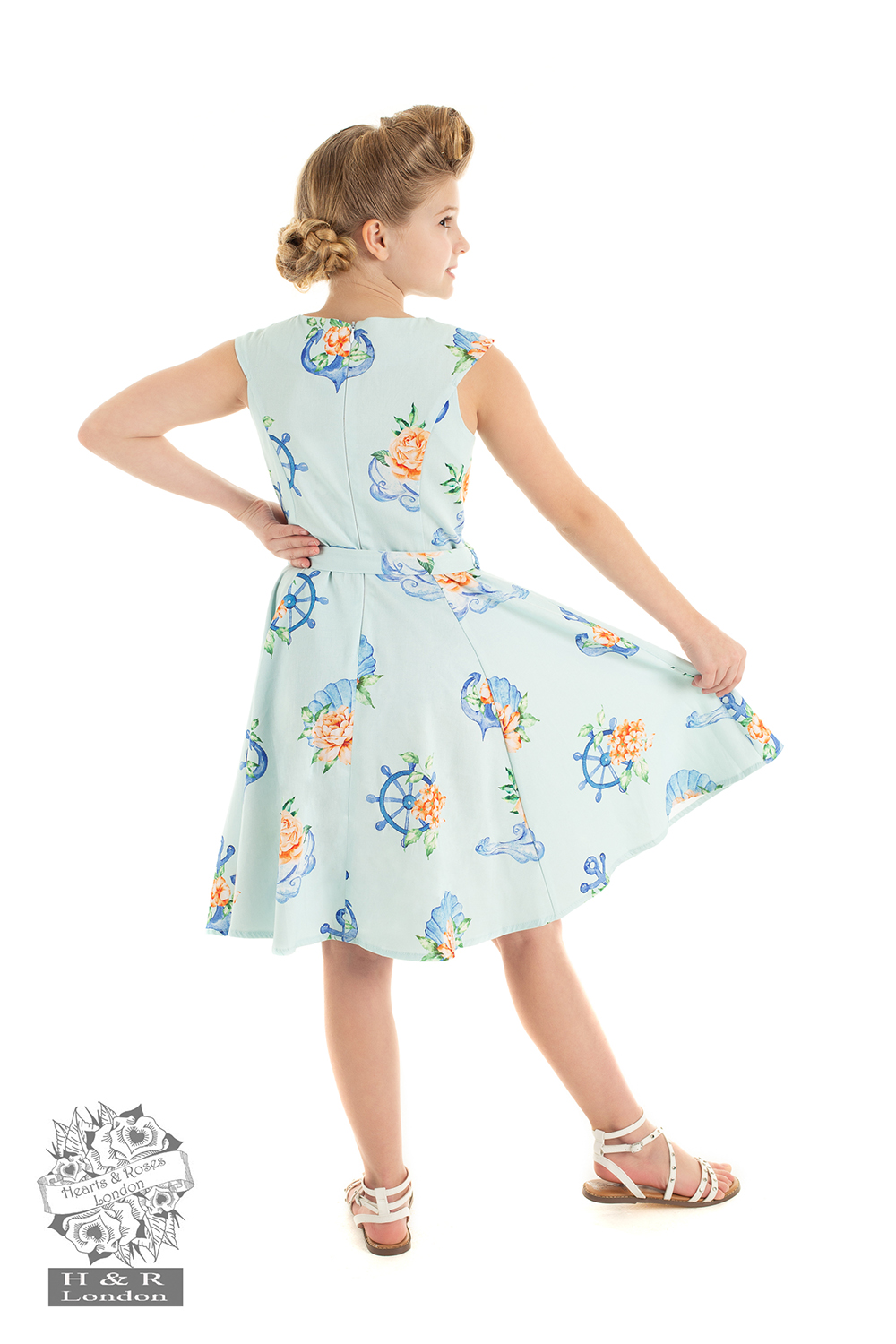 Girls Petra Floral Dress